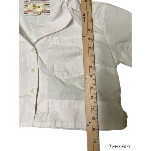 Anthropologie Maeve Cropped Button Down size XSP - Picture 4 of 7